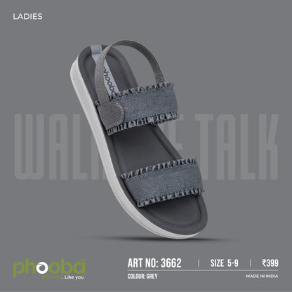 Phooba PU Sandals for Ladies - Style 3662