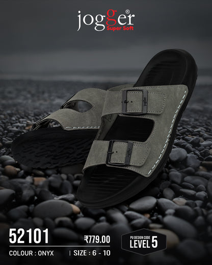 Jogger PU Sandals for Men - Style 52101