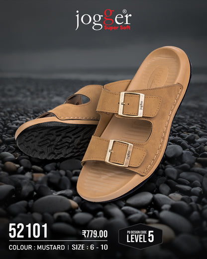 Jogger PU Sandals for Men - Style 52101