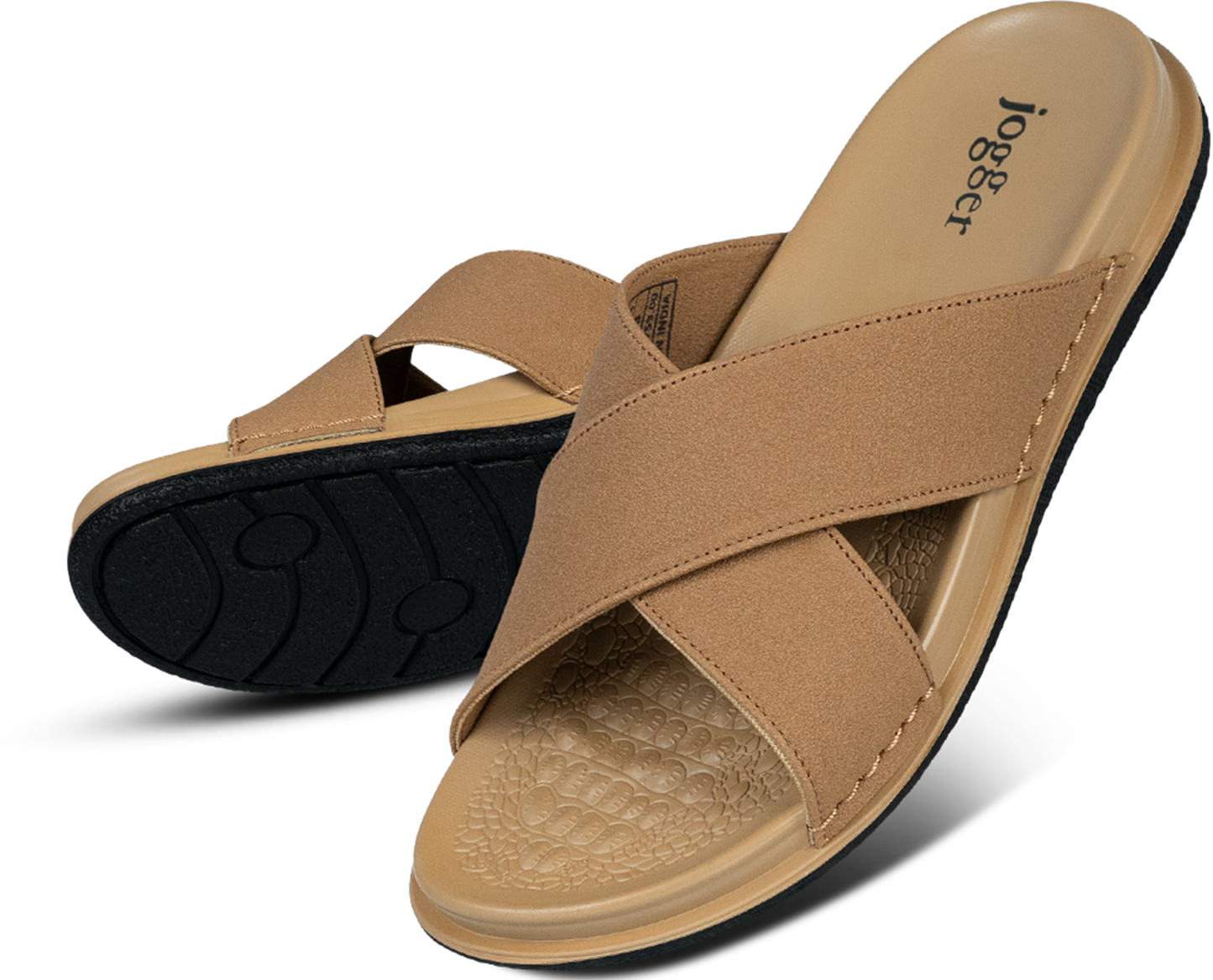 Jogger PU Sandals for Gents - Style 52104