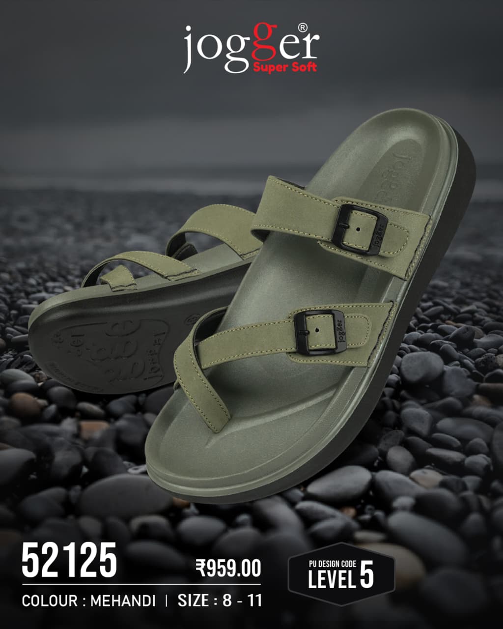 Jogger Super Soft PU for Men  - Style 52125