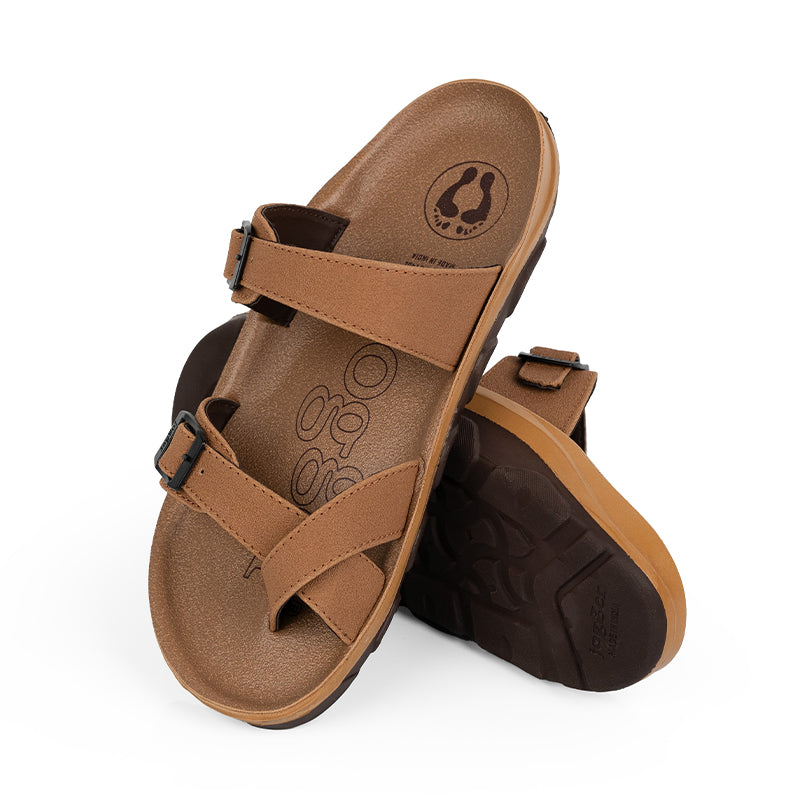 Men's Daily Wear PU Sandals - Style 61402