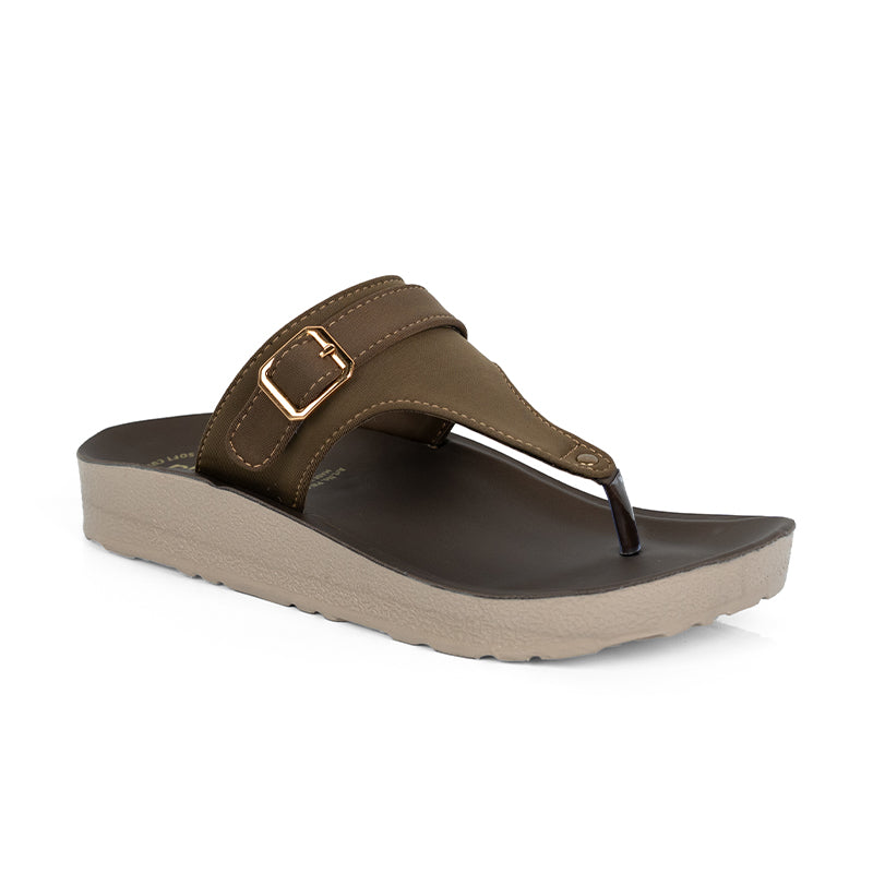 Phooba PU Toe Post Sandals for Women – Daily Wear Comfort | Style 8005