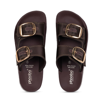Phooba Casual Wear PU Sandals For Women - Style 8325