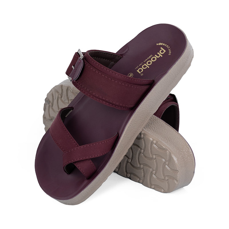 Phooba Daily Wear PU Sandals for Women – Style 8326