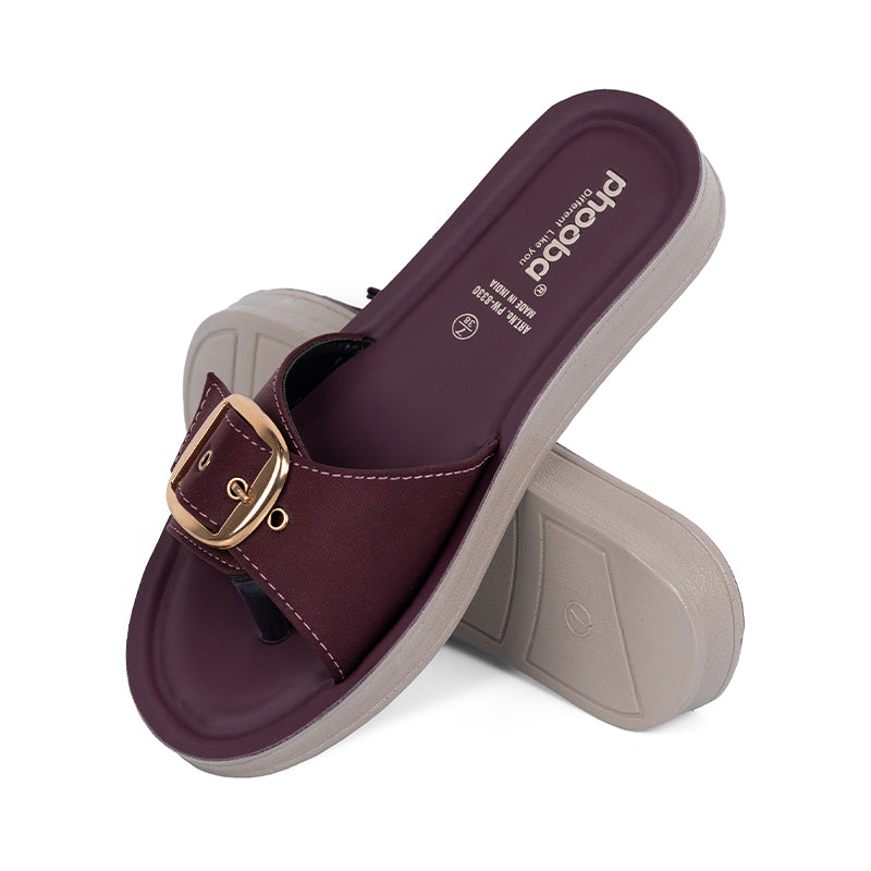 Phooba Daily Wear PU Sandals For Women - Style 8330