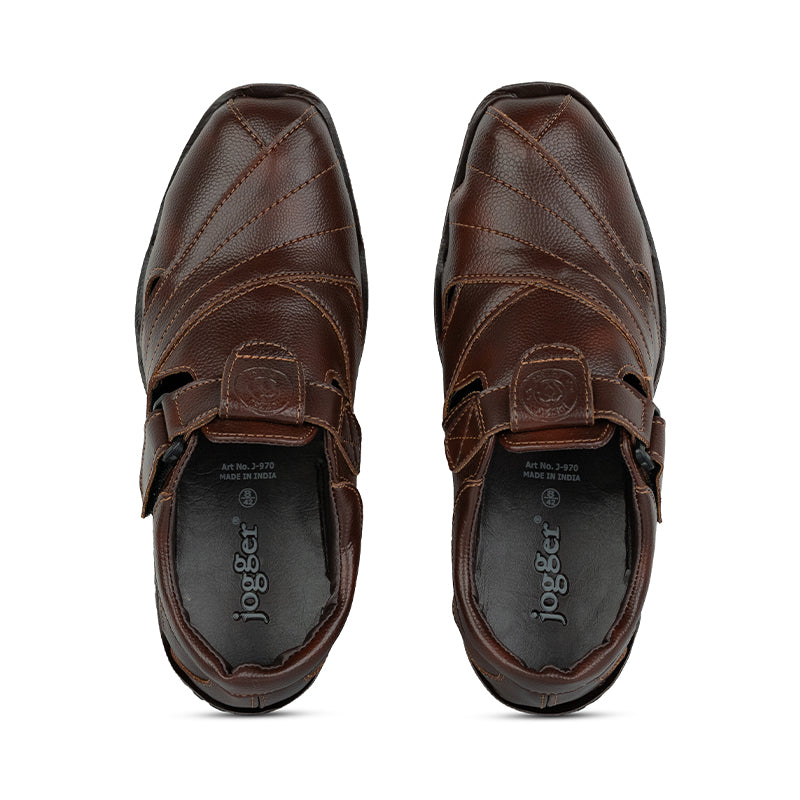 Men's Casual Wear PU Shoes - Style 970