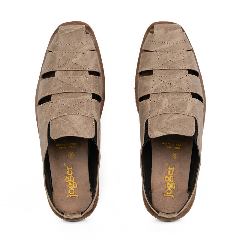 Men's Casual Wear PU Shoes - Style 9901