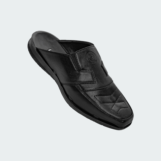 Jogger PU Half-cut Shoes for Men - Style 13109