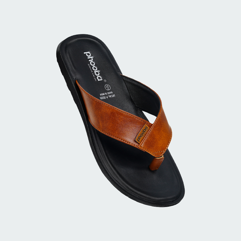 Phooba PU Slippers for Men - Style 30325