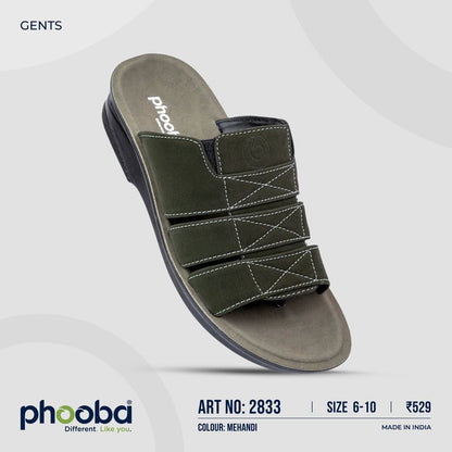 Phooba PU Sandals for Men - Style 2833