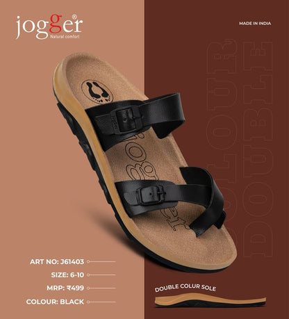 Jogger PU Sandals for Men - Style 61403